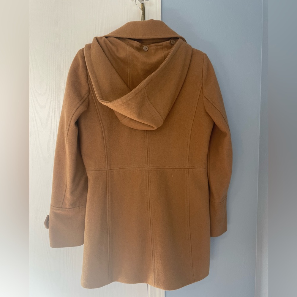 Michael Kors Camel Colored Wool Coat - Picture 7 of 7